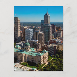 Carte Postale Indianapolis Skyline