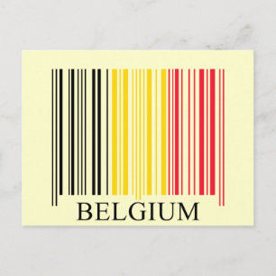 Carte Postale Indicateur Barcode Belgique