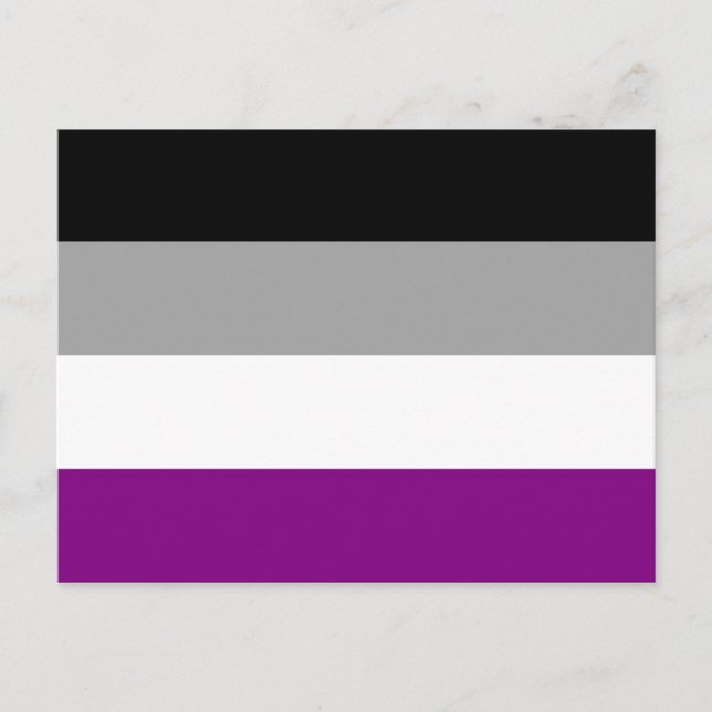 Carte Postale Indicateur de fierté sexuelle (Devant)