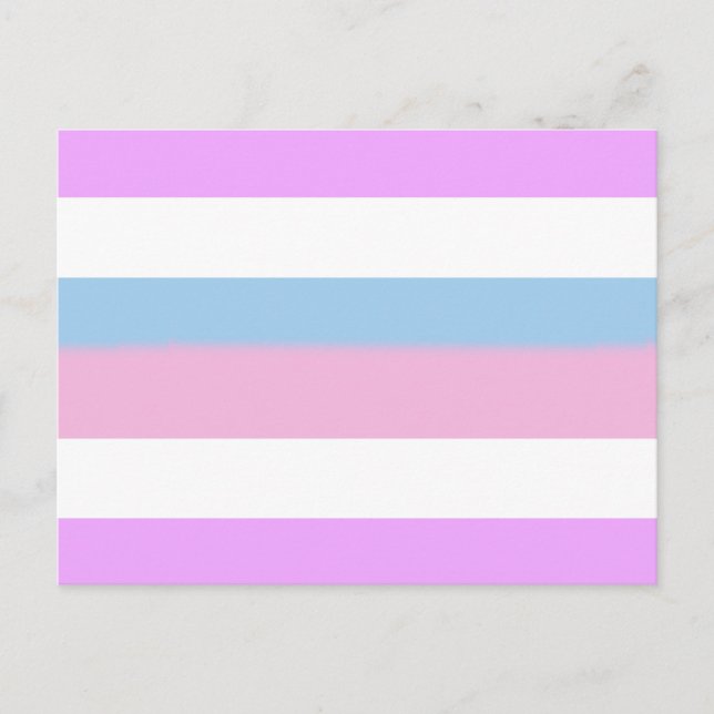 Carte Postale Indicateur de la fierté intersexuelle (Devant)
