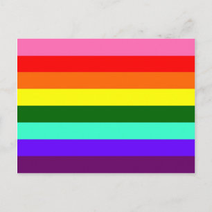 Carte Postale Indicateur Gay pride d'origine