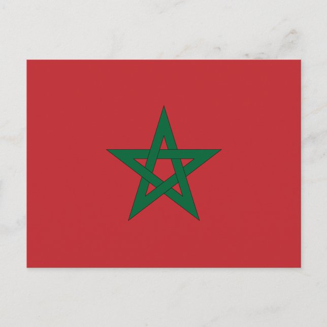 Carte postale Indicateur Maroc (Devant)