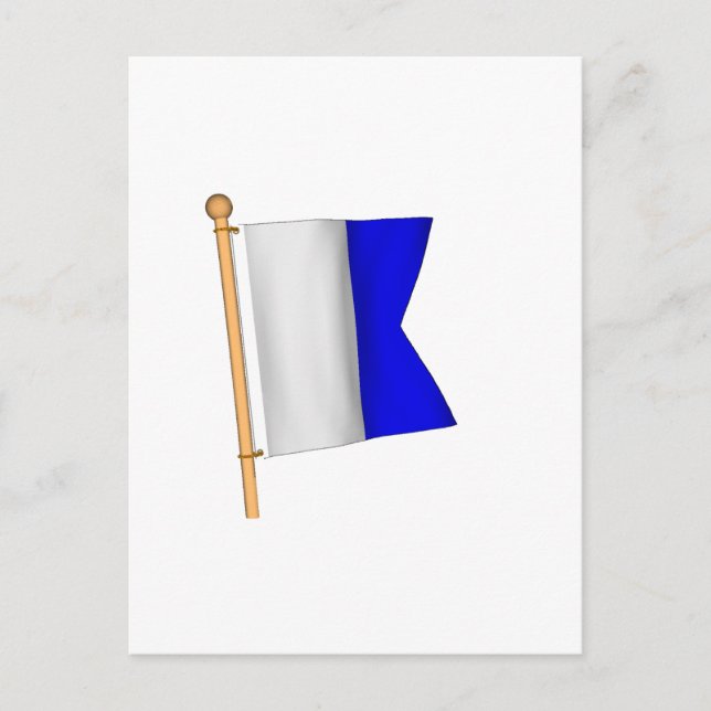 Carte Postale Indicateur nautique "A" (Devant)