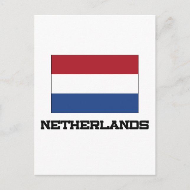Carte Postale Indicateur Pays-Bas (Devant)