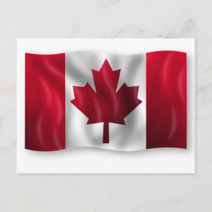 Carte Postale Indicateur personnalisé Canada