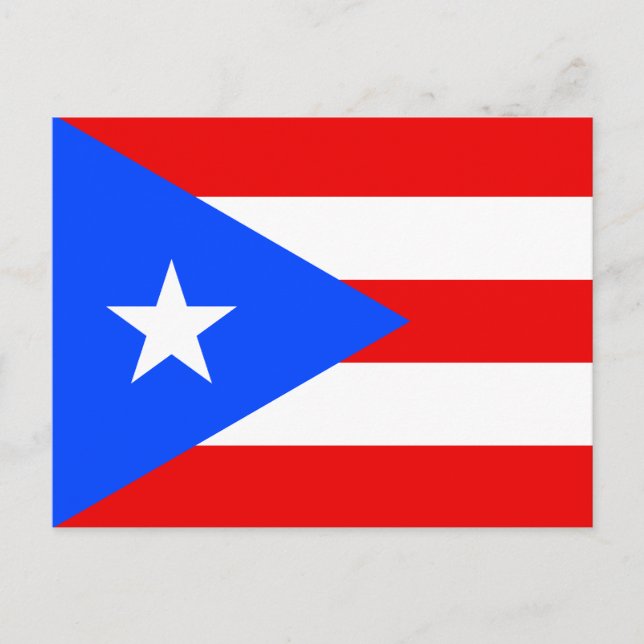 Carte Postale Indicateur Porto Rico (Devant)