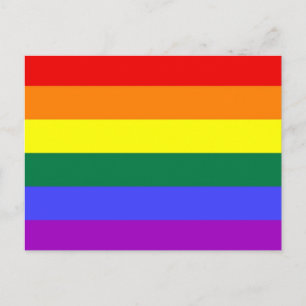 Carte Postale Indicateur Rainbow de base