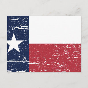Carte Postale Indicateur TEXAS vintage