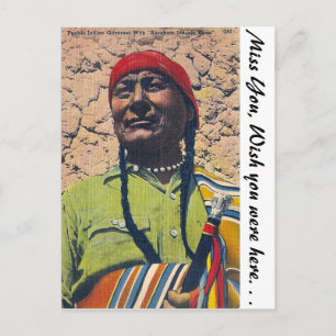 Carte Postale Indien Pueblo