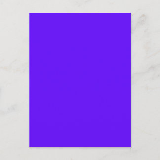 Carte Postale Indigo électrique