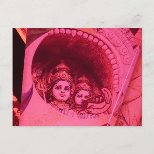 Carte Postale Indische Schönheiten à Kristall (Devant)