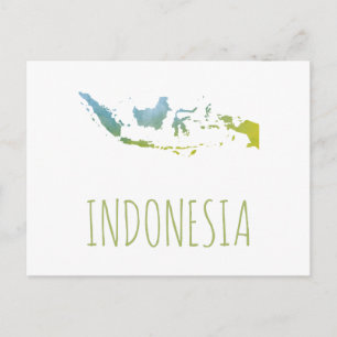 Carte Postale Indonésie