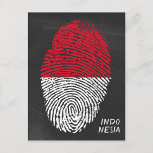 Carte Postale Indonésien