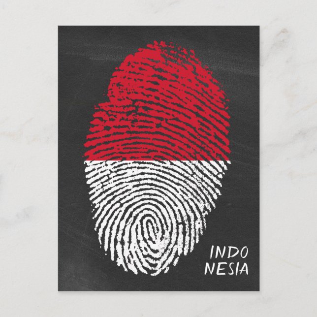 Carte Postale Indonésien (Devant)