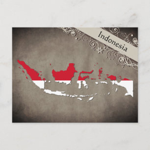 Carte Postale Indonésien