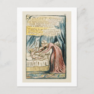 Carte Postale 'Infant Sorrow', assiette 39 (Bentley 48) de 'Song