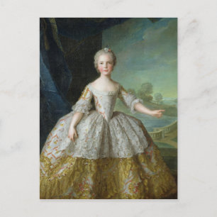 Carte Postale Infante Isabelle de Bourbon-Parme 1749