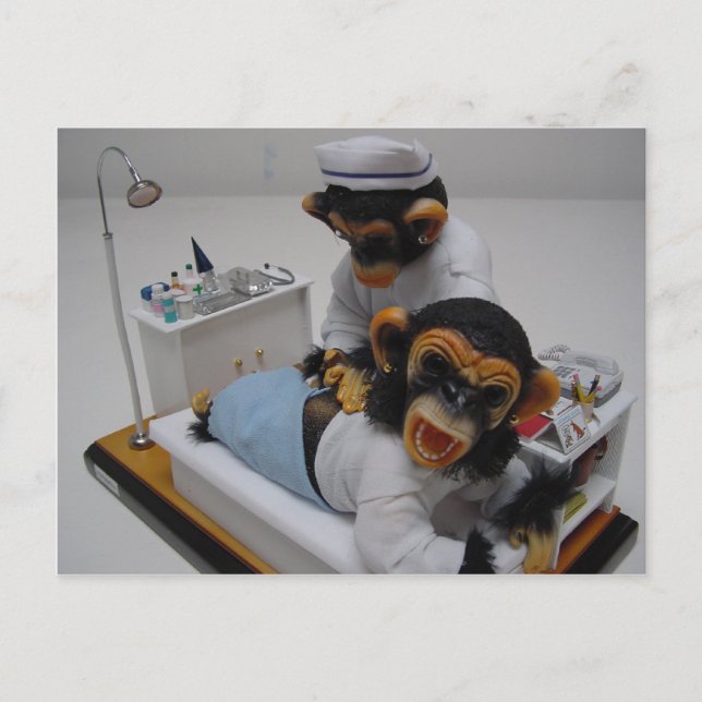 Carte Postale Infirmière (Devant)