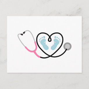 Carte Postale Infirmière