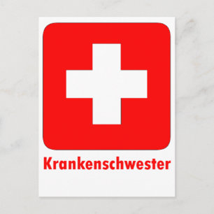 Carte Postale Infirmière allemande