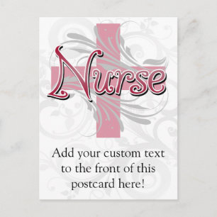 Carte Postale Infirmière Croix-Rose