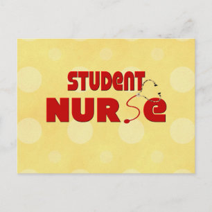 Carte Postale Infirmière étudiante