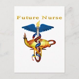 Carte Postale Infirmière future