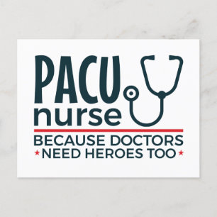 Carte Postale Infirmière PACU Parce Que Les Médecins Ont Aussi B