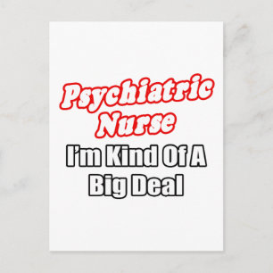 Carte Postale Infirmière psychiatrique... une sorte de Big Deal