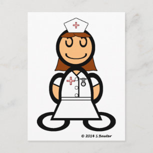 Carte Postale Infirmière (simple)