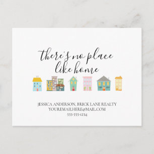 Carte Postale Informations sur le contact immobilier professionn