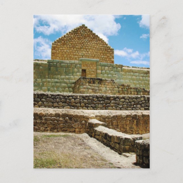 Carte Postale Ingapirca ruines Inca, Equateur (Devant)