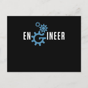 Carte Postale Ingenieur der Mechatronik und Mechanik