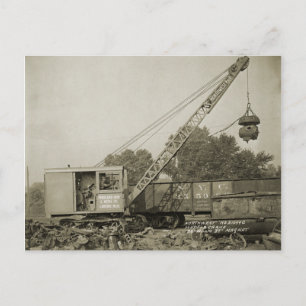 Carte Postale INGÉNIEUR D'EXPLOITATION DE la grue et de la chaus