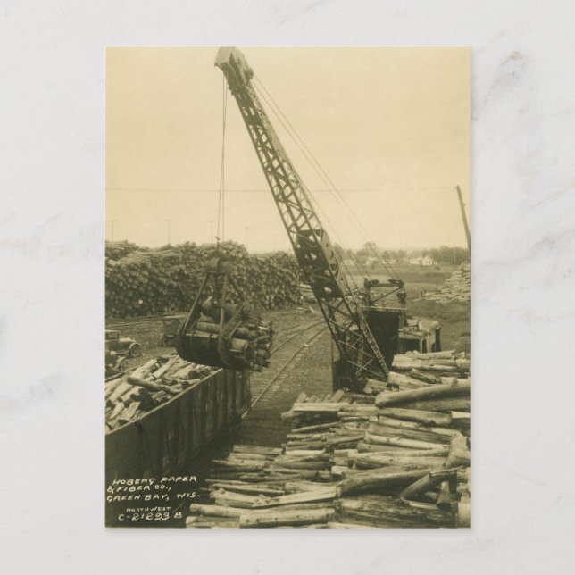 Carte Postale INGÉNIEUR D'EXPLOITATION D'UNE grue et D'UNE DOUCH (Devant)