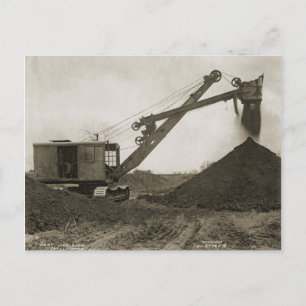 Carte Postale INGÉNIEUR D'EXPLOITATION D'UNE grue et D'UNE NAVIR