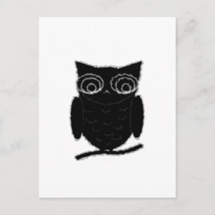 Carte Postale Inkblot Owl