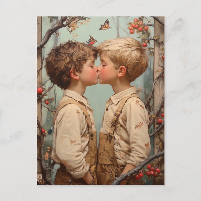 Carte Postale Innocence en fleur (Devant)