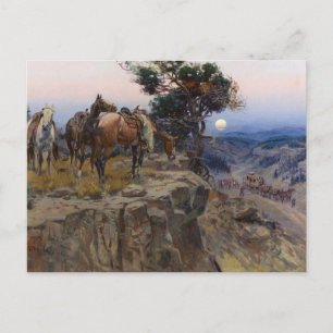Carte Postale "Innocent Allies" de Charles M Russell