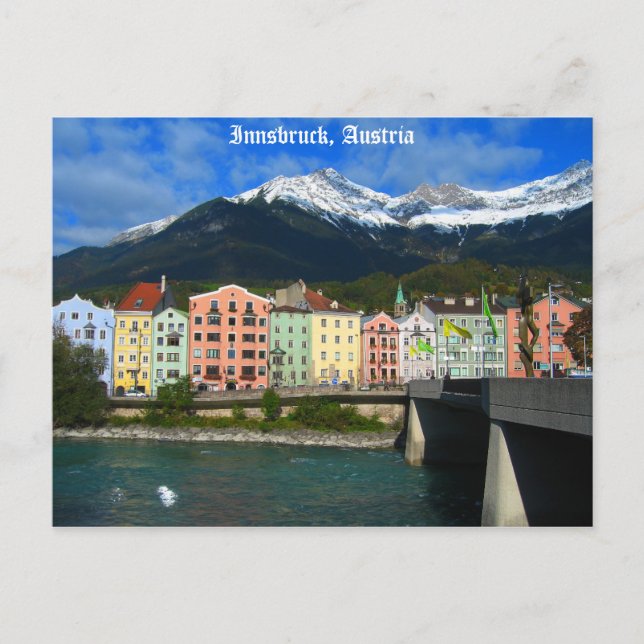 Carte Postale Innsbruck Austria (Devant)