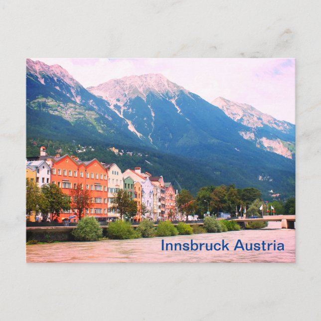 Carte Postale Innsbruck Autriche (Devant)