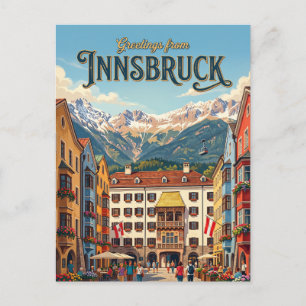 Carte Postale Innsbruck Autriche
