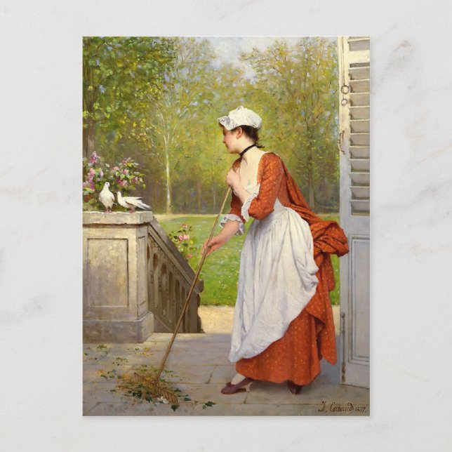 Carte Postale Inséparables - Caraud (Devant)