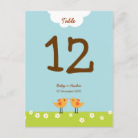 Inséparables de caricatures mignons (jour) Mariage