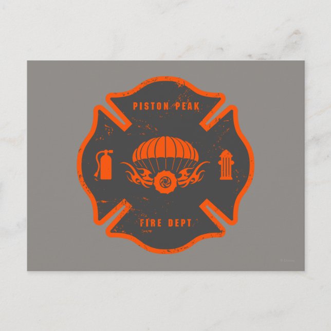 Carte Postale Insigne de fumage (Devant)