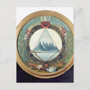 Carte Postale Insigne de la Fédération du Guatemala