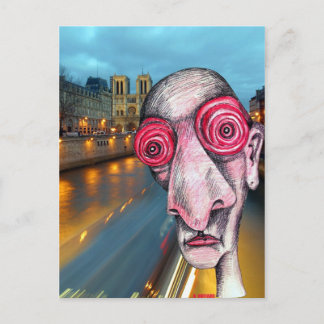 Carte Postale Insomniac dirigé pour Notre Dame