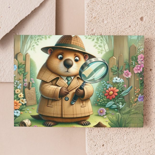 Carte Postale Inspecteur de la marmotte (Créateur téléchargé)