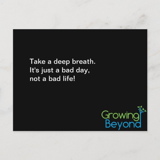 Carte postale inspirante #22 (Devant)