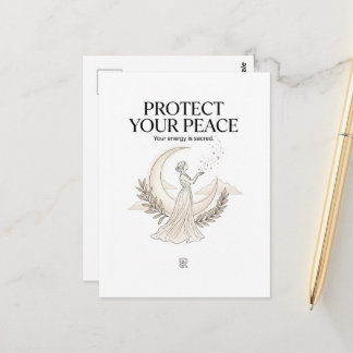 Carte Postale Inspirante Femmes - Protégez Votre P